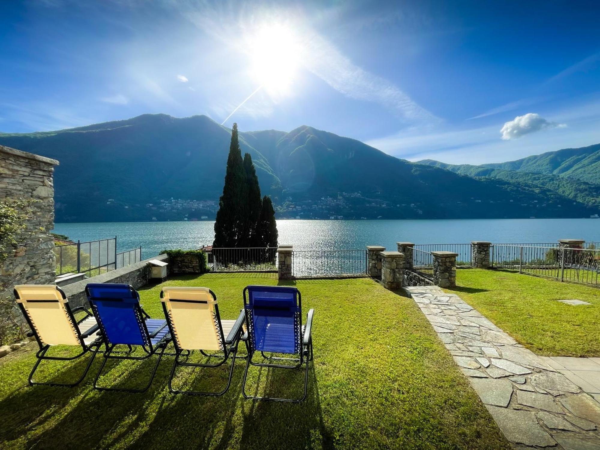 Villa Luminosa Laglio - Private Parking, Garden Luaran gambar