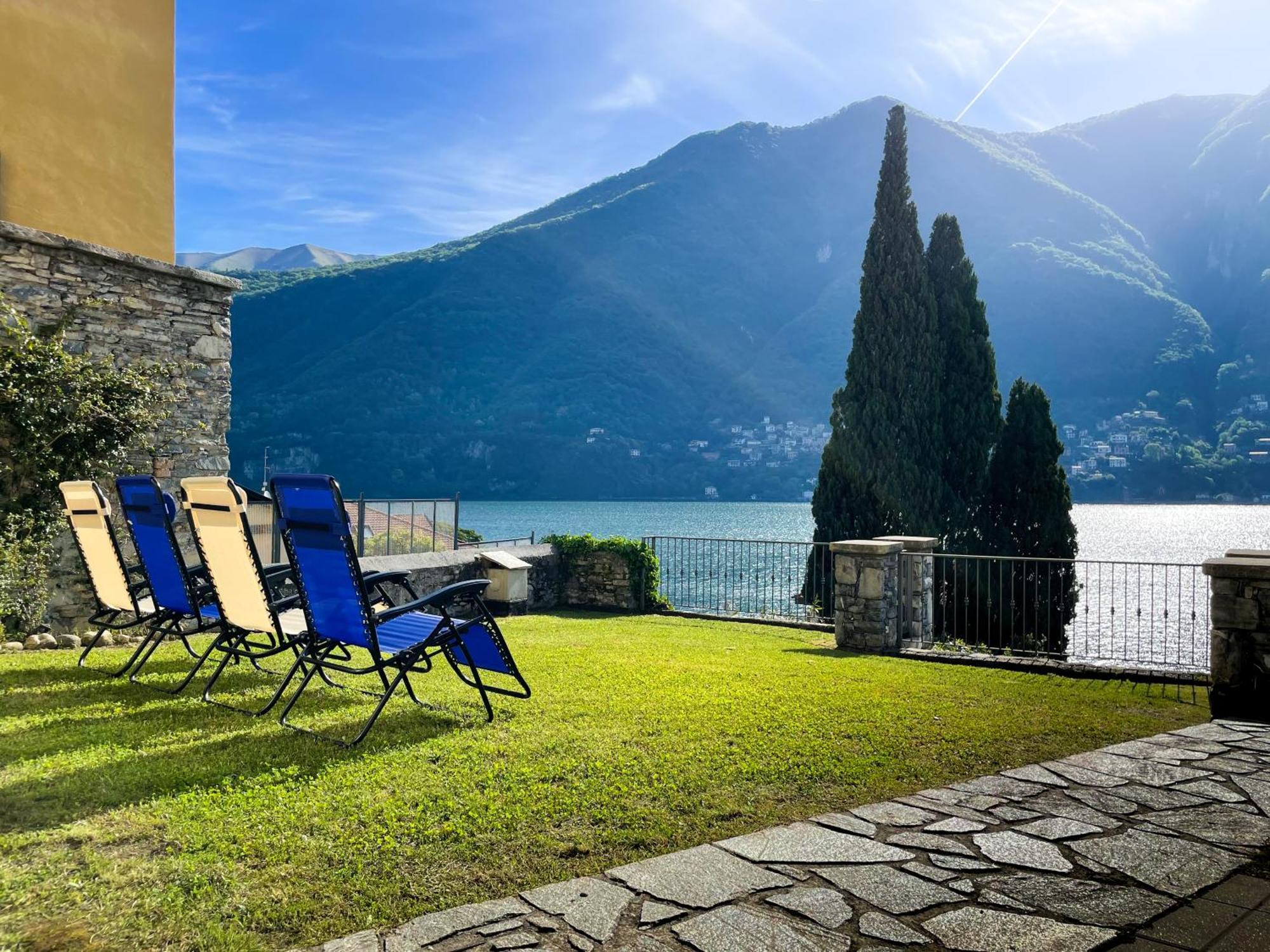 Villa Luminosa Laglio - Private Parking, Garden Luaran gambar