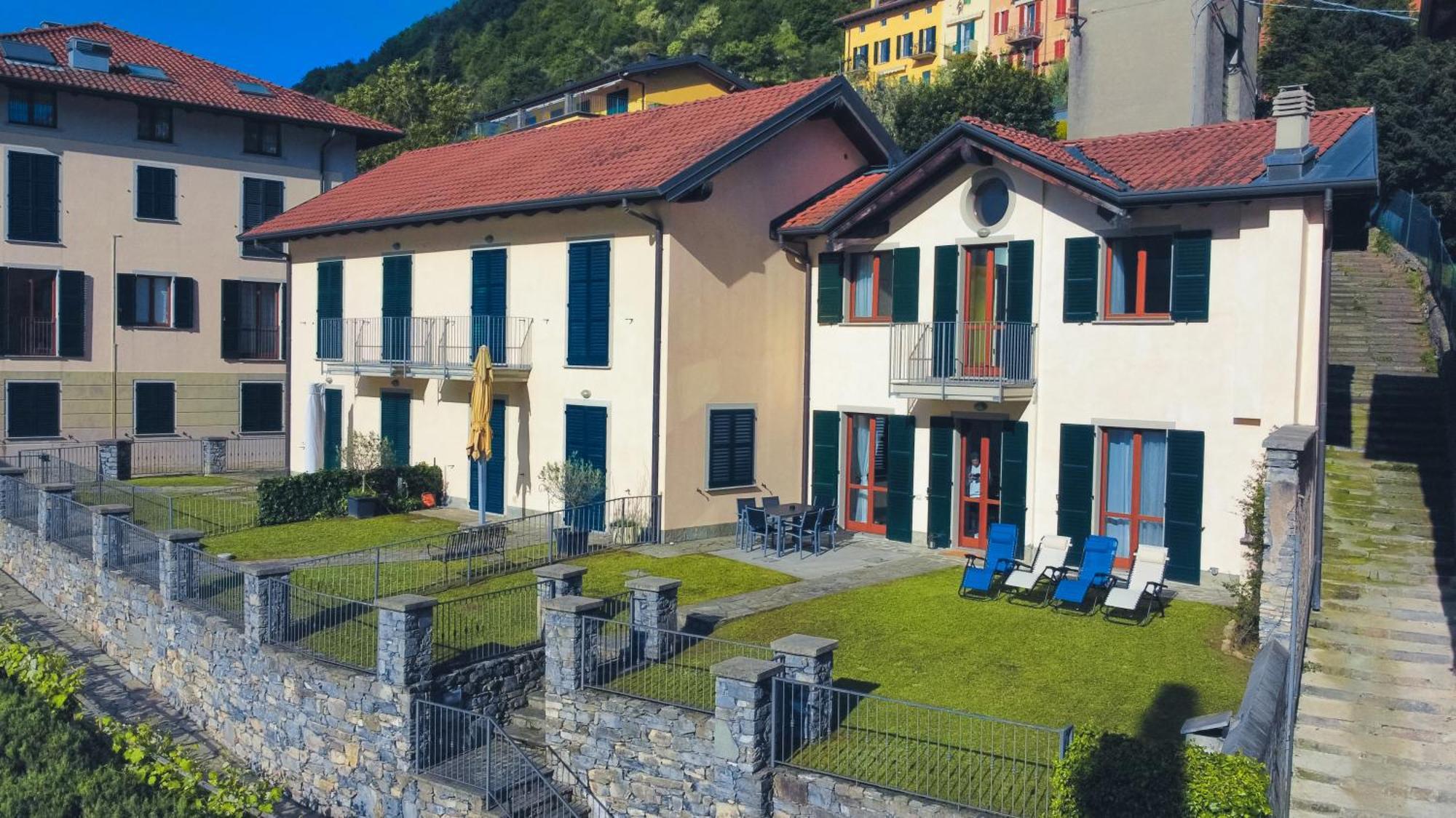 Villa Luminosa Laglio - Private Parking, Garden Luaran gambar